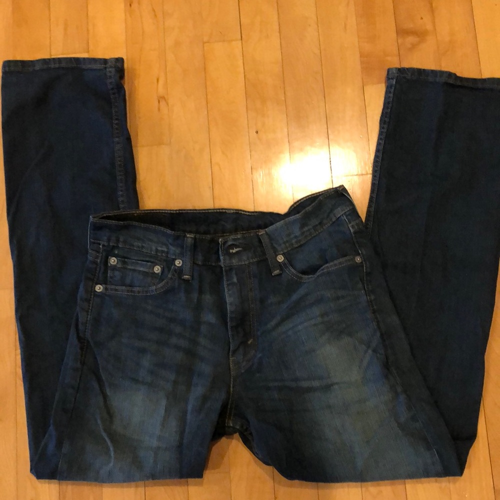 Mens Levi’s Medium Wash Jeans 513 W29 L 30 like new